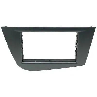 Double DIN Car CD Radio Plate Stereo Facia Fascia Adaptor Panel For Seat Leon • £17.83