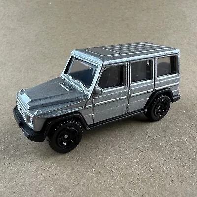 Matchbox 2015 Mercedes Benz G-Class Silver 1:64 Deicast Car Loose • $4.99