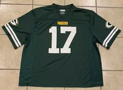 Men's 2XL NFL Team Apparel Green Bay Packers Adams 17 Football Jersey • $12.99