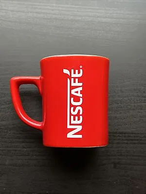 Nescafe Red Cup Mug Coffee Ceramic Collectible 8oz (240ml) • $17