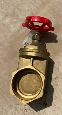 3  Brass Gate Valve 267  200 WOG  RWV Red White Valve Corp • $110