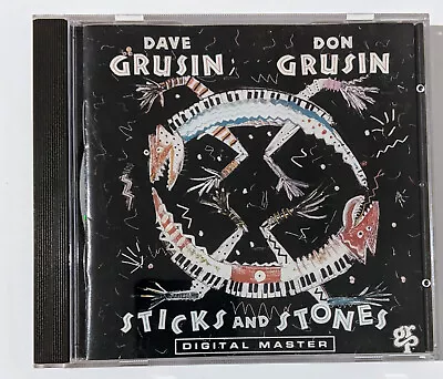 Dave Grusin And Don Grusin – Sticks And Stones 1988 CD • £9.99