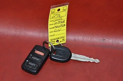 2001 Mitsubishi Montero Smart Key Keyless Entry Lock Remote Key Fob Orig OEM  • $45