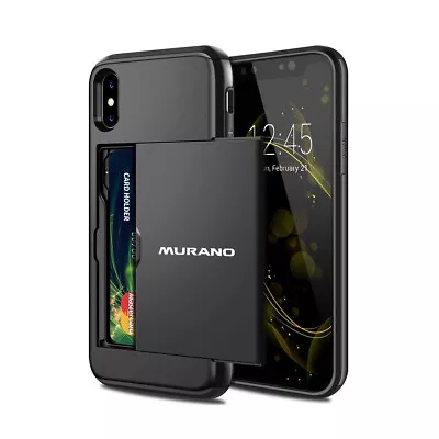 For Nissan Murano Shockproof Credit Card Holder Cell Phone Case For IPhone X • $15.99