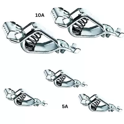 SELECTA / Mueller General Purpose Test Clips  10A & 5A - Pack Of 5 - New • $12.95