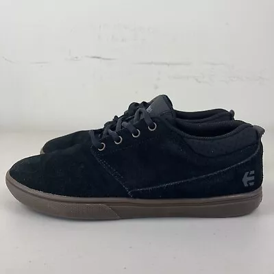 Etnies Jameson MT Skateboard Shoes Mens US 8 Black Brown VGC + Free Postage • $40