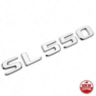 For 17-21 Mercedes SL 550 Letter Emblem Trunk Lid Logo Badge AMG Sport Chrome • $19.99