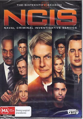 NCIS The Sixteenth Season 16 DVD NEW Region 4 • $24