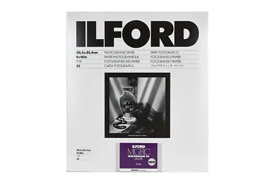 Ilford Multigrade RC Deluxe Pearl 8x10 Inches 25 Sheets Photographic Paper • £33.95