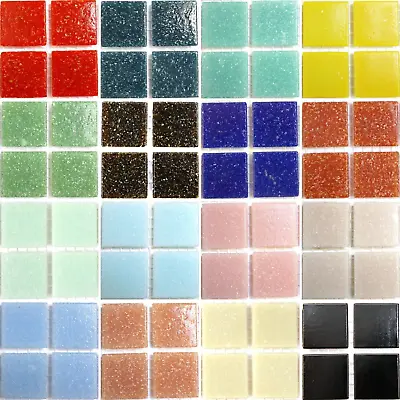 £136.29 • Buy 20mm Vitreous Tiles - 10 Sheets / 1 Square Meter (Various Colours)