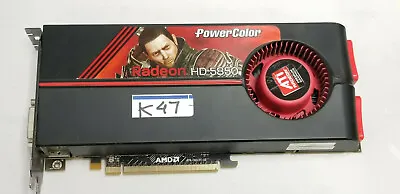 Power Color Radeon HD 5850 1GB DDR5 Gaming Video Card Dual DVI HDMI PCI-E #K47 • $34.99