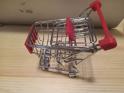 Miniature Shopping Cart Beyond Elementals 5 X5 X4  Metal • $17.99