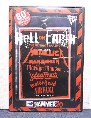 HELL ON EARTH HAMMER TV - Metallica Iron Maiden Et Al ---------SEE PHOTOS • £2.75