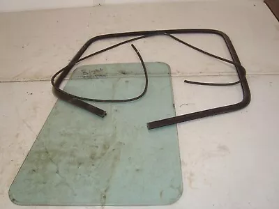 1973 Massey Ferguson 1085 Tractor Cab Right Upper Window Glass • $50