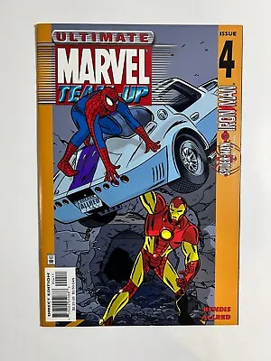 Ultimate Marvel Team-Up #4 NM Spider-Man Iron-Man 2001 • $5.36