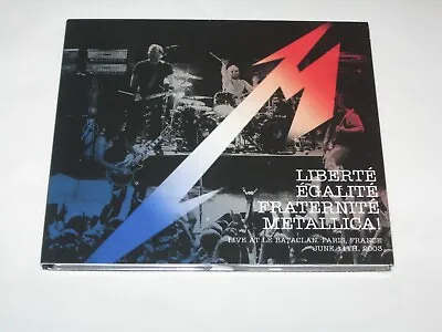 Metallica - Liberte Egalite Fraternite Live At Bataclan CD Numbered Ltd Edition • $19.99