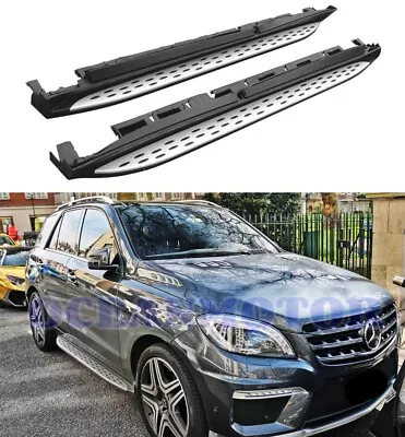 Fits 2012-2018 Mercedes Benz W166 ML350 GLE350 Nerf Side Step Bar Running Boards • $199.99