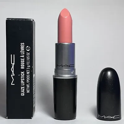 BNIB MAC *HUE* Glaze Lipstick ~ Soft Pale Pink Nude ~ Discontinued VHTF • $134