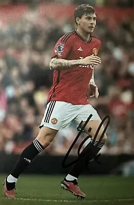 Manchester United Victor Lindelöf Hand Signed 6x4 Photo 1 • $8.70