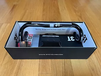 3T Ergonova LTD 40cm Carbon Aero Handlebars - Internal Cable Routing. NEW IN BOX • $189.99