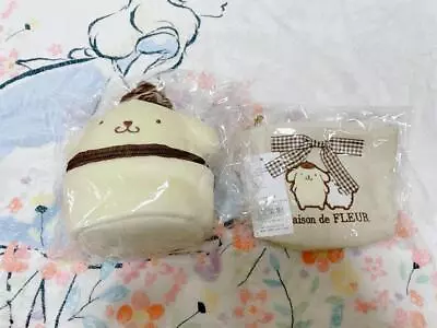 Maison De FLUER Sanrio Pompom Purin Macaron Pouch Set Unused • $140.33