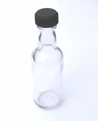 5cl Miniature Glass Bottles 50ml Wedding Favour Fill Yourself Gift Alcohol Empty • £0.99