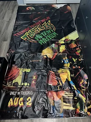 Ninja Turtles Movie Banner 9ft X 5ft • $150