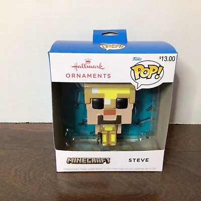 Funko POP! Hallmark Minecraft Steve Christmas Ornament • $9