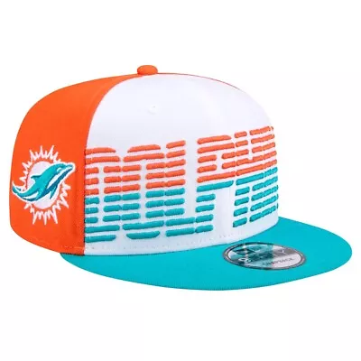 New Era Miami Dolphins Throwback 9FIFTY Snapback Hat Free Shipping • $49.99