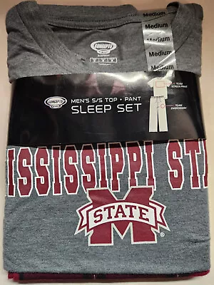 Mississippi State Bulldogs Mens Sleep Set M L 2XL NEW • $32.99