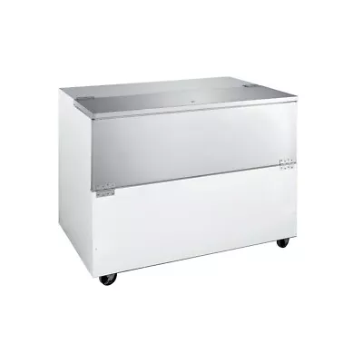 PEAKCOLD School Milk Cooler - Cafeteria Buffet Carton Refrigerator - 12 Crates • $1695