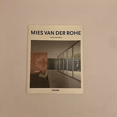 Mies Van Der Rohe By Claire Zimmerman (2015 Hardcover) FRENCH • $15