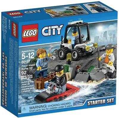 Lego City Town 60127 Police Prison Island Starter Set NEW Sealed Bags Box • $42.74