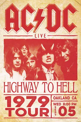 Poster ACDC AC/DC Concert • $12.95