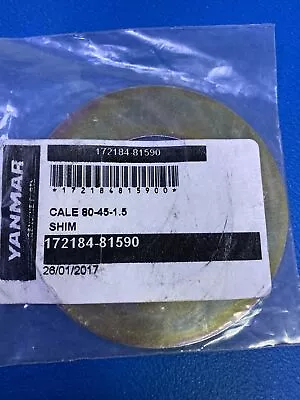 Yanmar Mini Digger Excavator Shim 172184-81590 17218481590 - Same Day Dispatch • £17.99