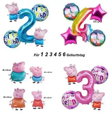 £4.31 • Buy Peppa Wutz Film Balloon Peppa Pig Pic Scorsch Balloons Boy Girls Birthday