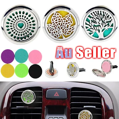 $10.55 • Buy FRAGRANCE ESSENTIAL OIL Aromatherapy FRESHENER CAR Stainless DIFFUSER AIR VENT