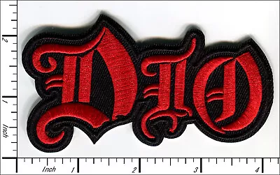 24 Pcs Embroidered Iron On Patches DIO METAL ROCK BAND 103x58mm AP056Di1 • $16.98