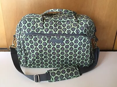 Vera Bradly Nomadic Blossoms Weekender Travel Bag 18.5  Carry-on Shoulder Strap • $100