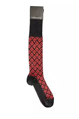 Versace Multi-Color Logo Print Socks Sz S • $34.99