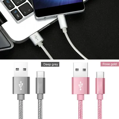 1M 2M 3M USB Data Charger Charging Cable Fit For IPhone 6s 7 8 11 Android Type-C • $2.93