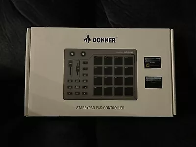 Donner MIDI Pad Beat Maker For Beginners With 16 Beat Pads STARRYPAD Controller • $64.99
