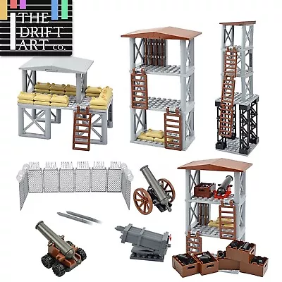 Military Base Barbed Wire Fence 30104 92338 For LEGO Building Blocks Brick Toy • $12.99