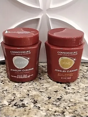 Connoisseurs Premium Gold & Silver Jewelry Cleaner 8oz Jars • $24