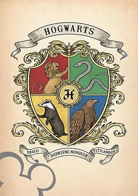 £3.70 • Buy Harry Potter Hogwarts Art A4 Print, Photo, Picture, Gift, Nursery