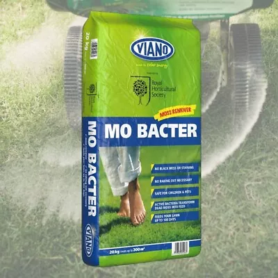 Mo Bacter Organic Lawn Fertiliser And Moss Killer 20kg • £48.50