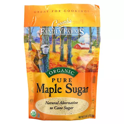 Organic Pure Maple Sugar 6 Oz (170.1 G) • $12.90