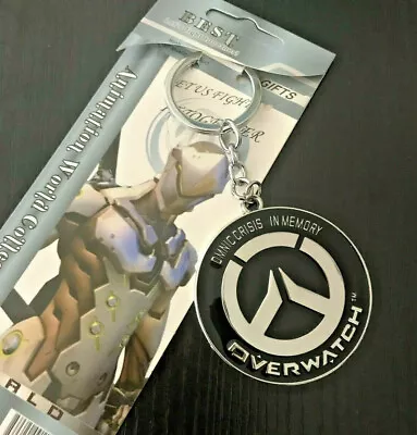 $19.95 • Buy Overwatch Keyring Keychain Mens Kids Gaming Jewellery PC FPS Shooter Blizzard