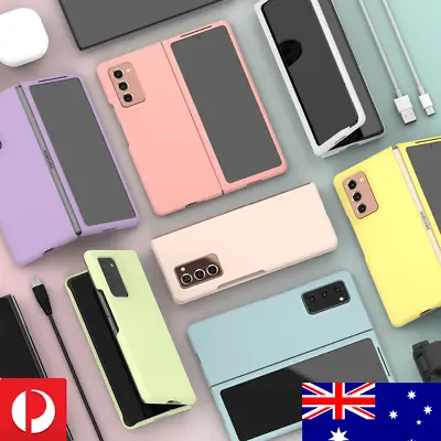 [S2B]Alpha Pastel Slim Hard Case Cover For Samsung Galaxy Z Fold 2 5G Case Cover • $32.95