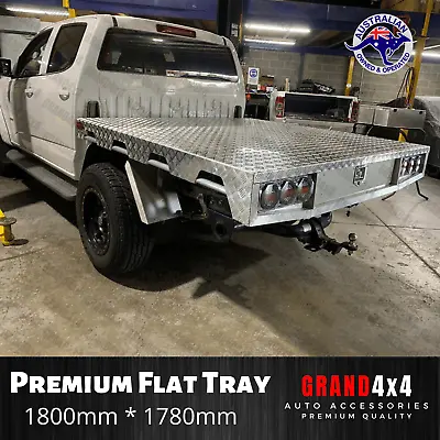 $2999 • Buy Premium Checkerplate Tray Canopy Base To Suit Dual Cab Utes 1800MM * 1780MM